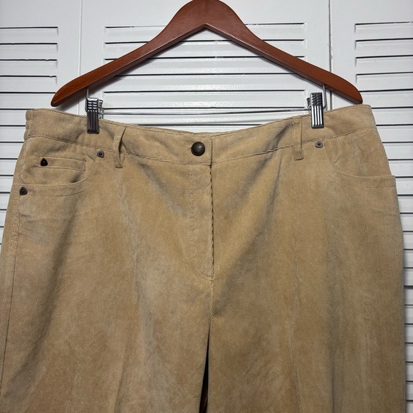 New Directions Ladies Burlap Corduroy Stretch Jeans Style Pants Size 18W - Picture 3 of 6